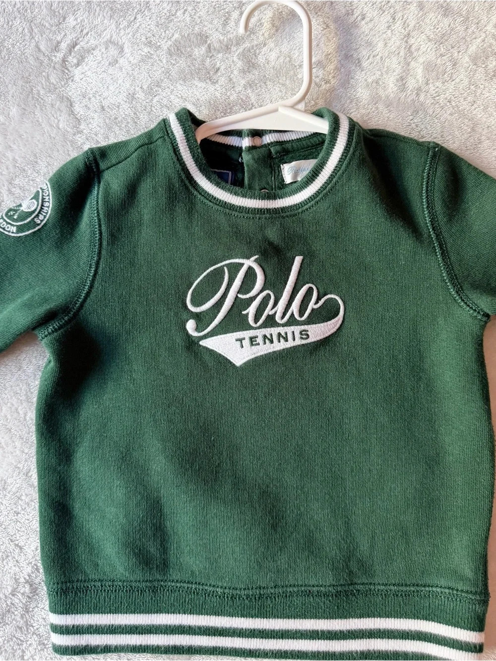 Ralph Lauren Baby Polo Tennis Wimbledon 2-Piece Set |12M| Excellent Condition
